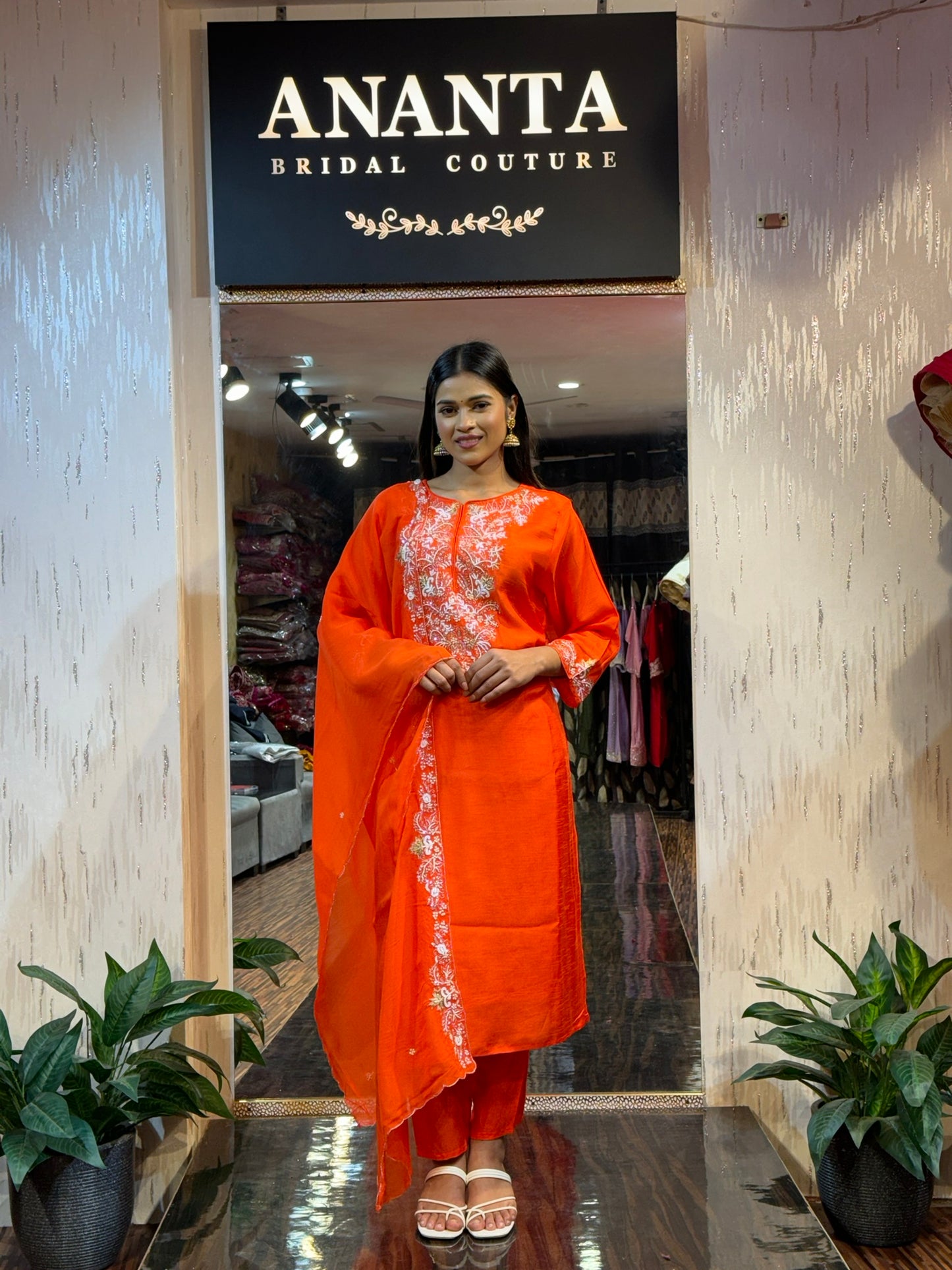 Swarnika Heavy Hand Embroidered Suit Set