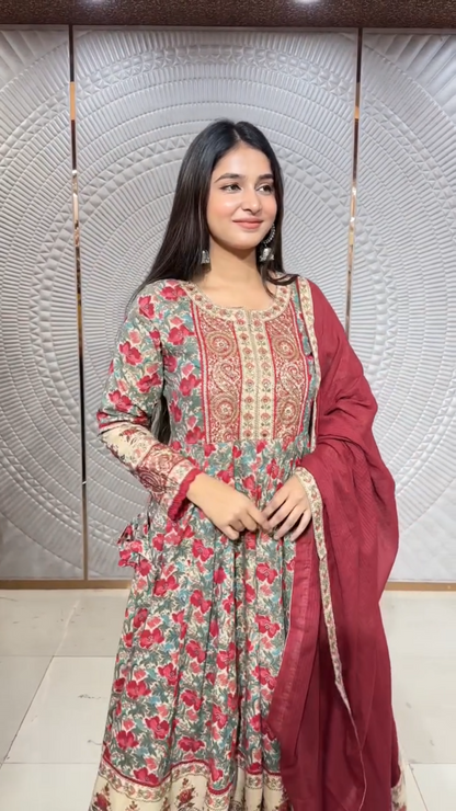 Swarnika Cotton Suit Set